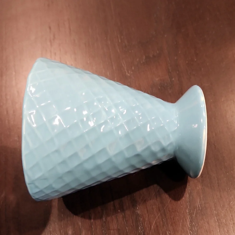 West Elm, Turquoise Ice-cream cups, NEW